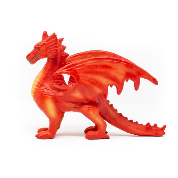 Red Dragon Toy Red Dragon By Green Rubber Natural Rubber Toys