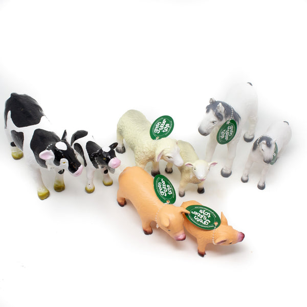 Farm Animals Organic Toys - Animal Organic Toy | Natural Rubber Toy ...