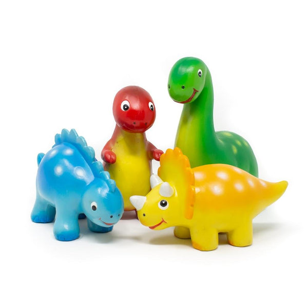 Baby Dinosaur Toys - Natural Rubber By Linco | Natural Rubber Toys